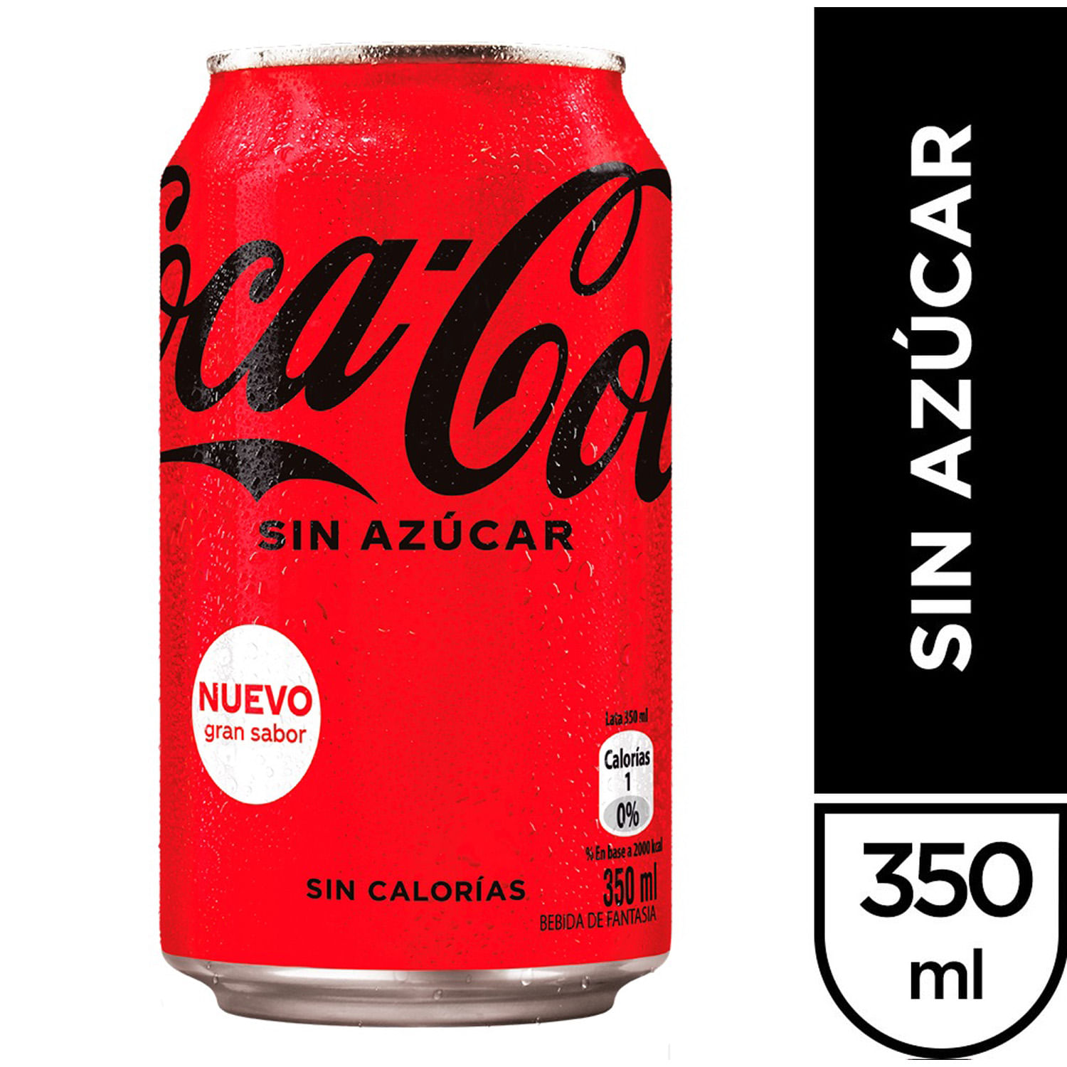 Coca Cola Sin Azúcar 350ML