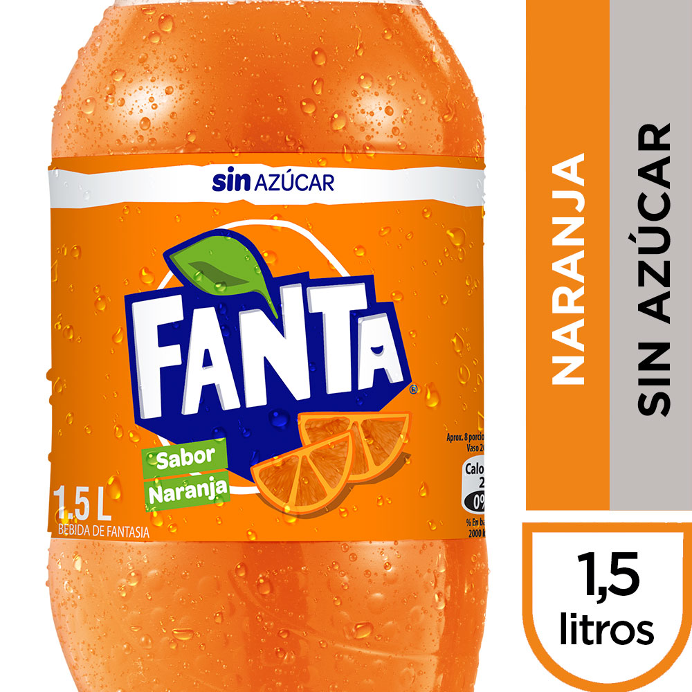 Fanta Sin Azúcar 1500 cc