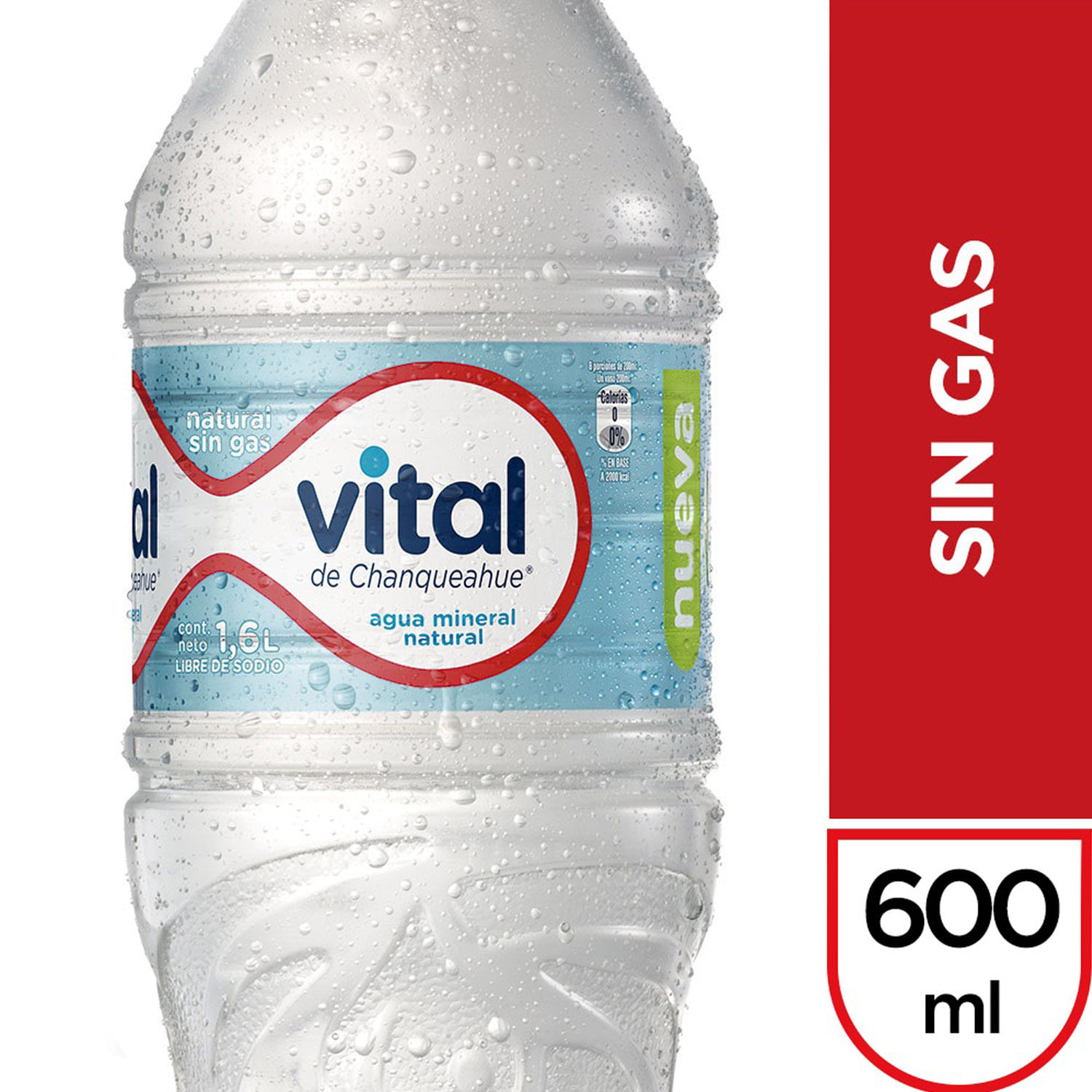 Agua Sin Gas - Vital 600cc